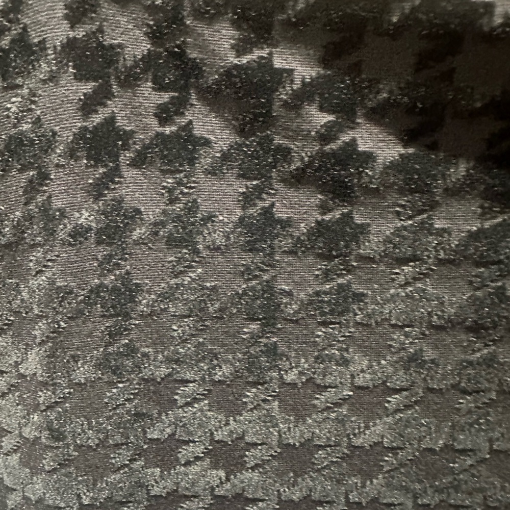 Ann Taylor Black Fitted Houndstooth Top - Picture 5 of 8